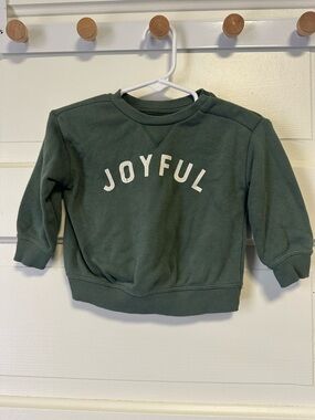 Little Co. by Lauren Conrad Joyful Sweatshirt Size 6 month